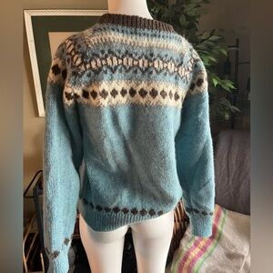 Wool Hand Made Knit Sweater